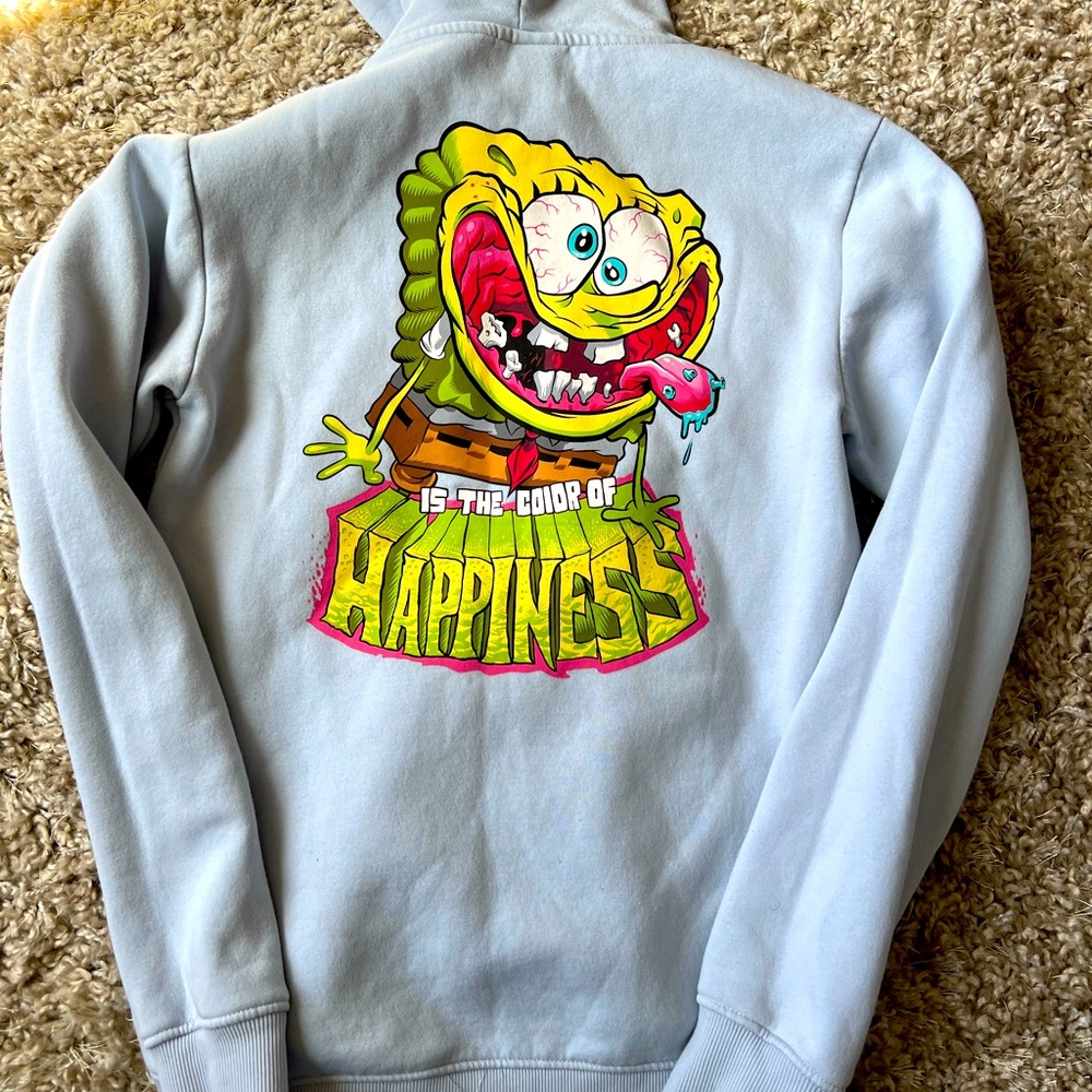 Spongebob Hoodie Size XS